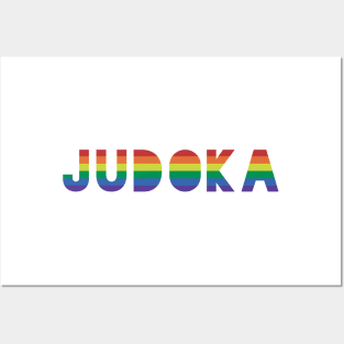 Judoka Gay Pride Posters and Art